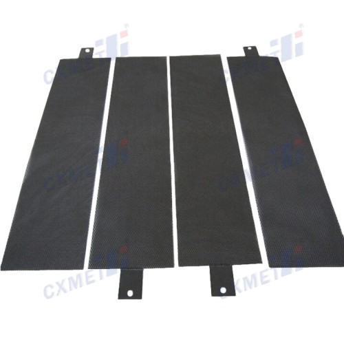customized platinum coated titanium anode plate